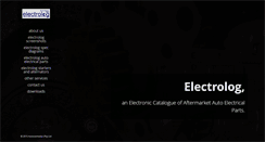 Desktop Screenshot of electrolog.com